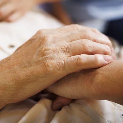 People holding hands