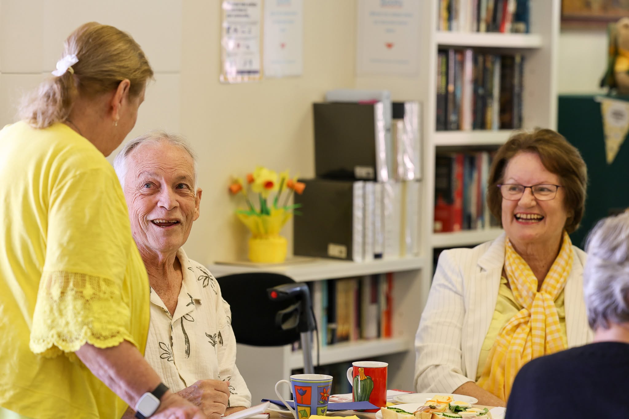Marion Wondall Gardens with local residents