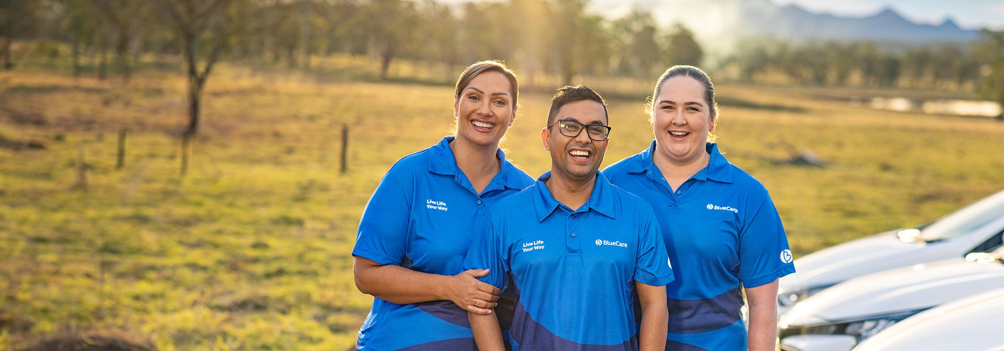 BlueCare recruitment landing page
